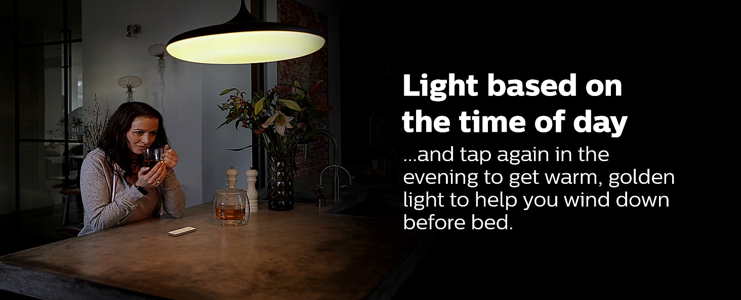 Philips Hue Smart Dimmer Switch Remote Control for Hue — assembled view