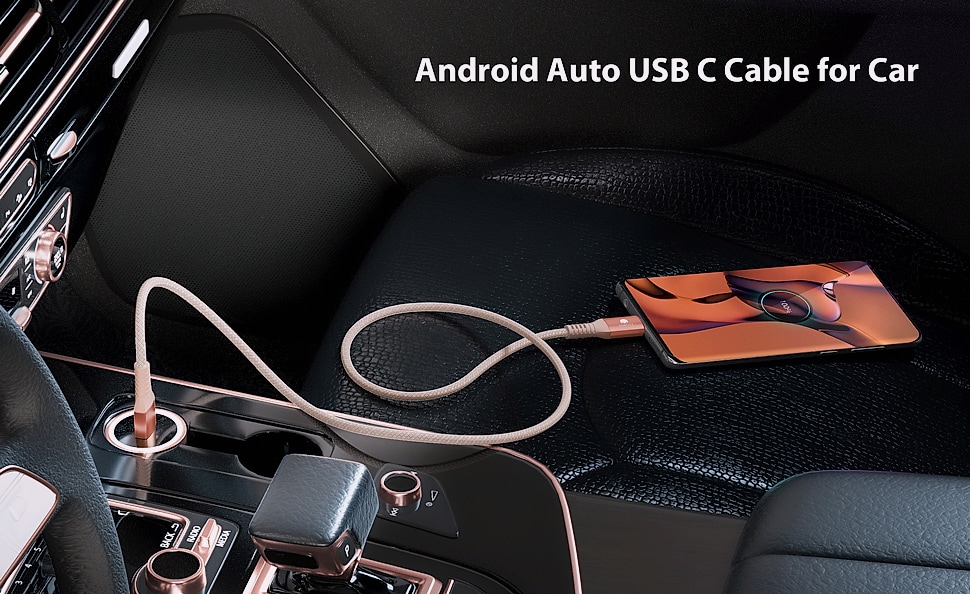 CONMDEX USB A to USB C Cable 2ft 2-Pack 10Gbps Fast Charging — close-up details