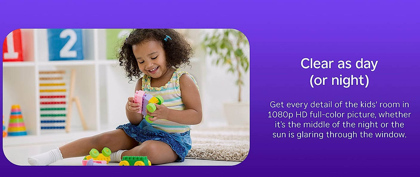 Roku Indoor Camera 4-Pack 1080p HD Night Vision Home — package contents