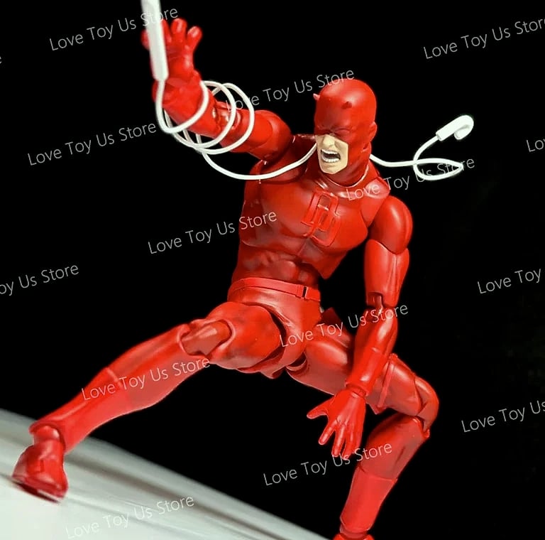 Mafex 223 Daredevil Comic Version Action Figure — side view