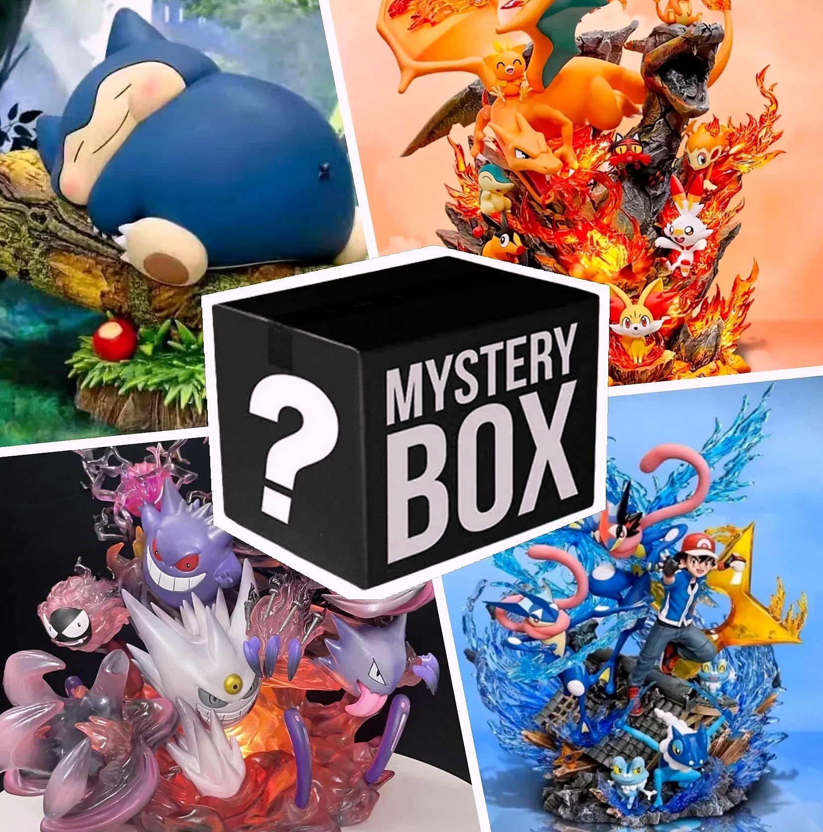 MINISO Pokemon 30cm Figure Mystery Box 10-Pack — assembled view
