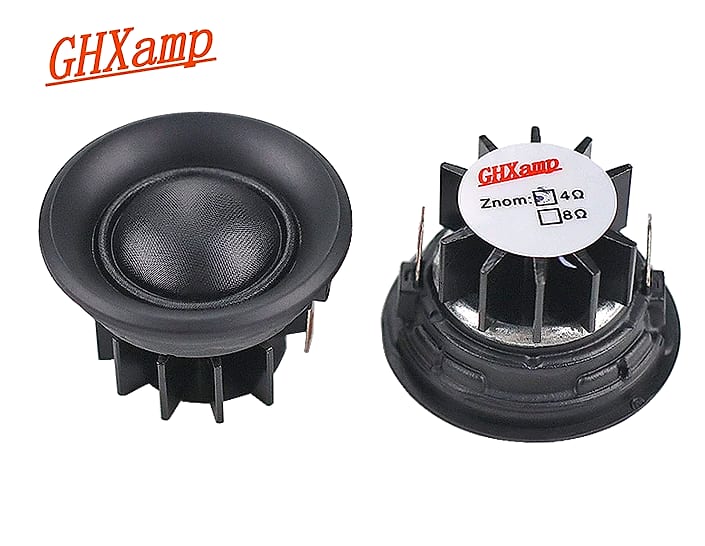 GHXAMP 20 Core 1.5 inch Tweeter Car Speaker 4ohm 10W Pair — assembled view