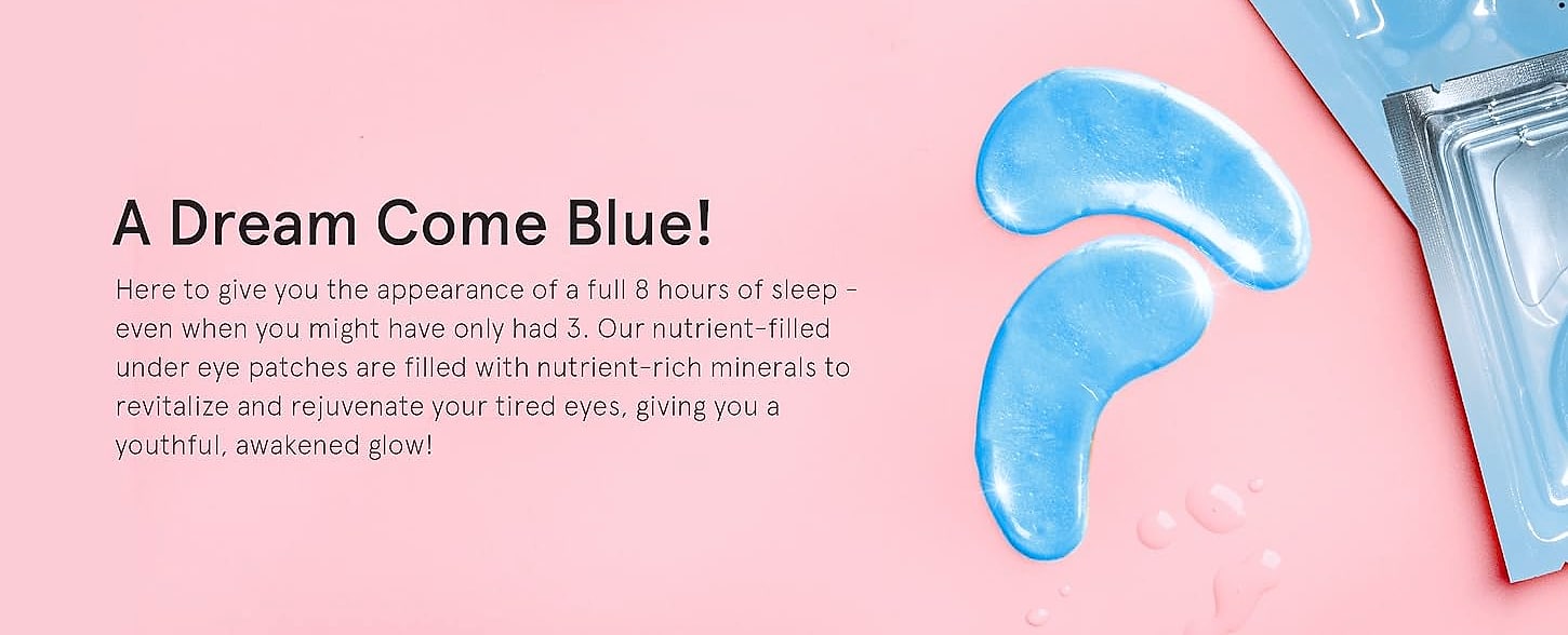 Grace & Stella Gold Under Eye Mask for Dark Circles, 24 — feature highlights