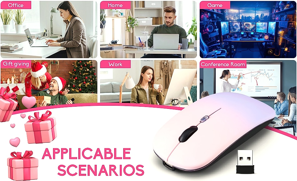Guiheng Wireless Bluetooth Mouse, Dual Mode Rechargeable — build progress