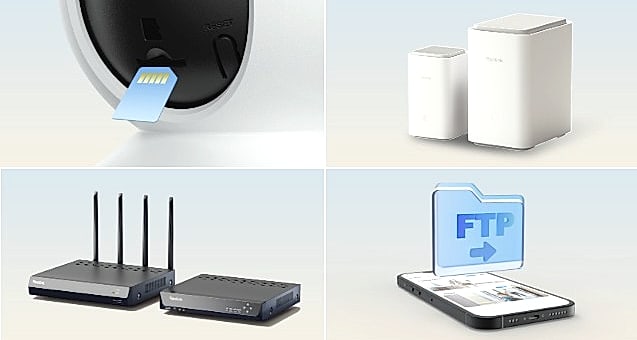 Reolink E1 Pro 5MP Indoor Security Camera with Auto Tracking — size comparison