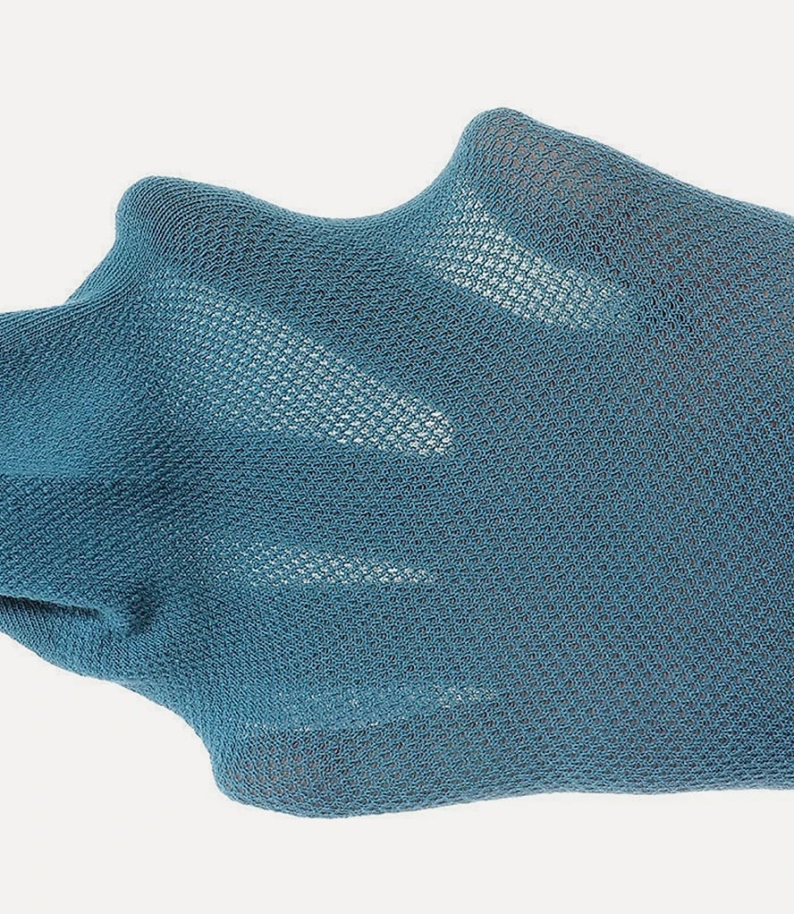 Men's Breathable Mesh Cotton Socks 10 Pairs Short Tube — parts overview