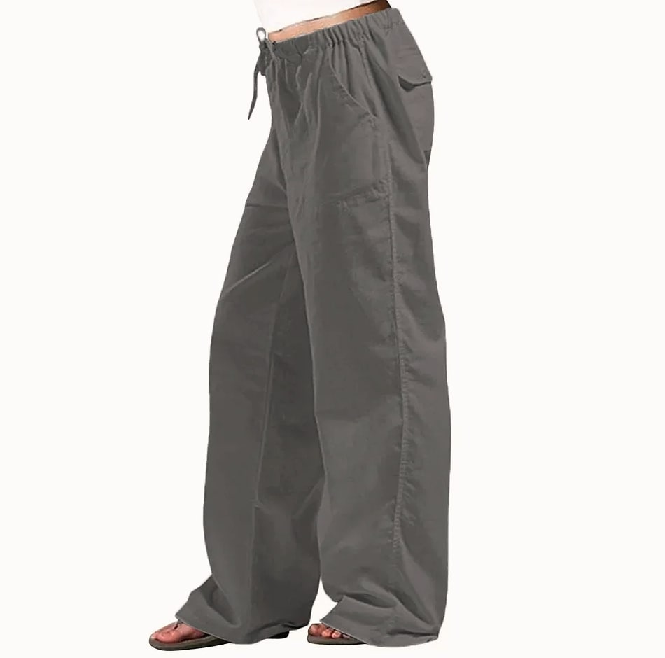 FURCW Women's Cotton Linen High Waist Loose Casual Pants — feature highlights