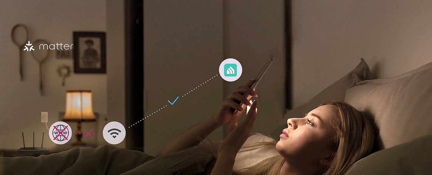 Kasa Smart Plug KP125M Matter Compatible Energy Monitor — feature highlights