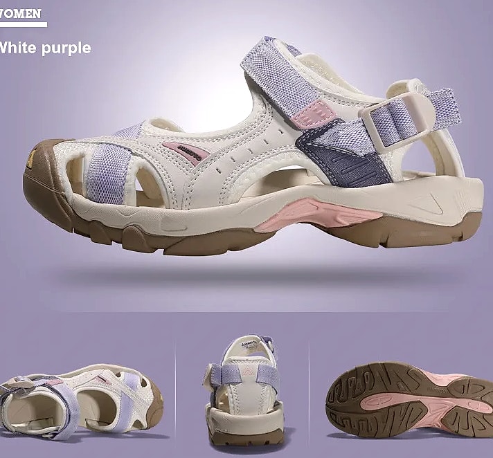 HUMTTO HT-9602 Women's Hiking Sandals Breathable Water — close-up details