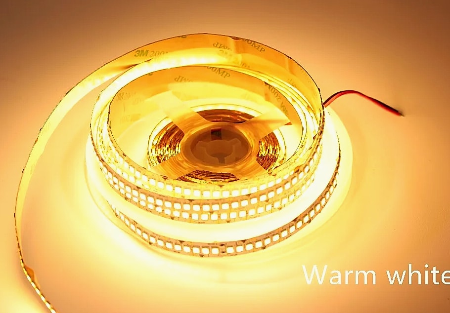 Taslauk 10mm PCB 2835 SMD LED Strip 240 leds/m 12V/24V — feature highlights