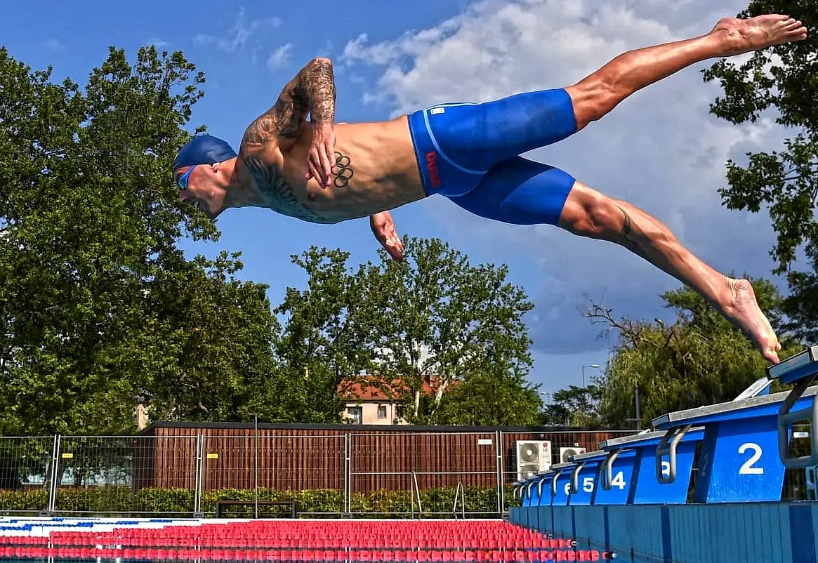 Adult Racing Swim Goggles, FINA-Approved Anti-Fog Lens — scale reference