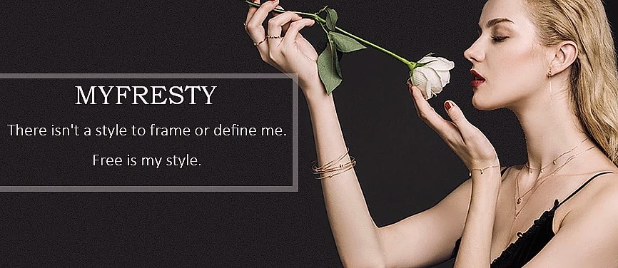 Myfresty Twisted Rope Slim Ring for Women, Stainless Steel — package contents