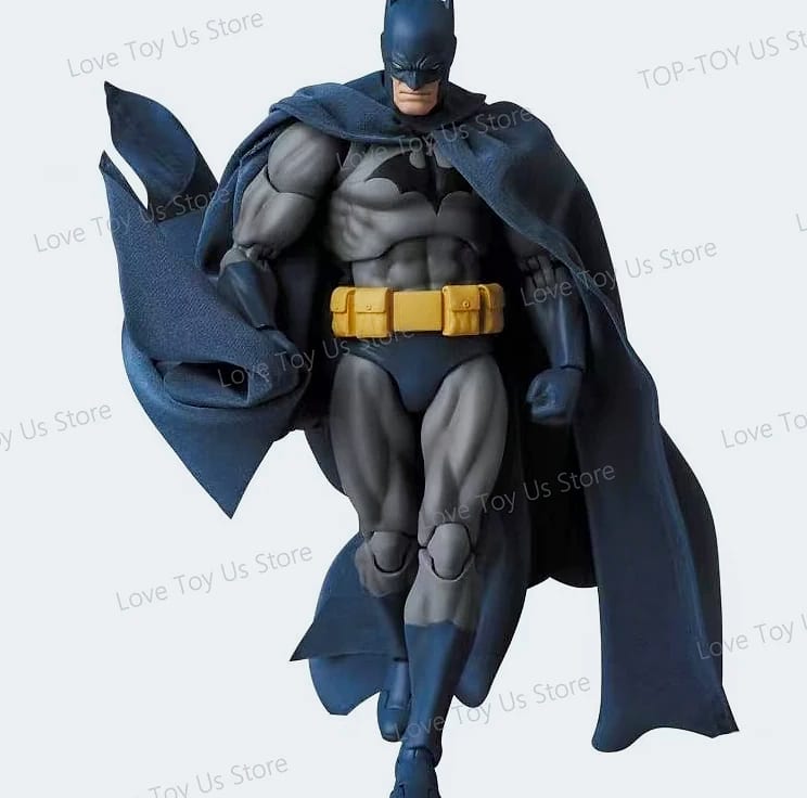 Hot Toys Mafex 105 Batman Hush Blue Version action figure — scale reference