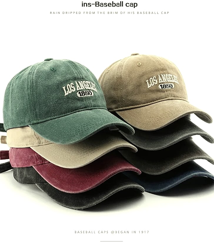 Bear LULU Unisex Baseball Cap with Los Angeles Embroidery — package contents