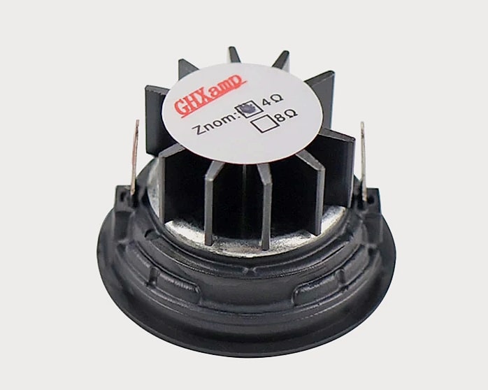 GHXAMP 20 Core 1.5 inch Tweeter Car Speaker 4ohm 10W Pair — side view