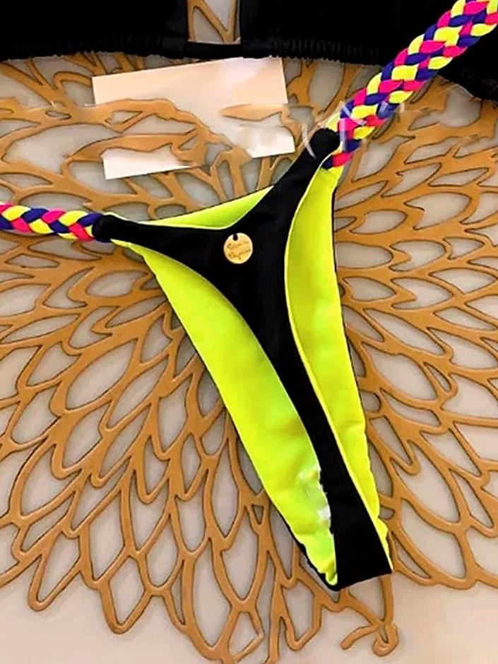 Women's Micro Bikini Brazilian Thong Beachwear Swimsuit — feature highlights