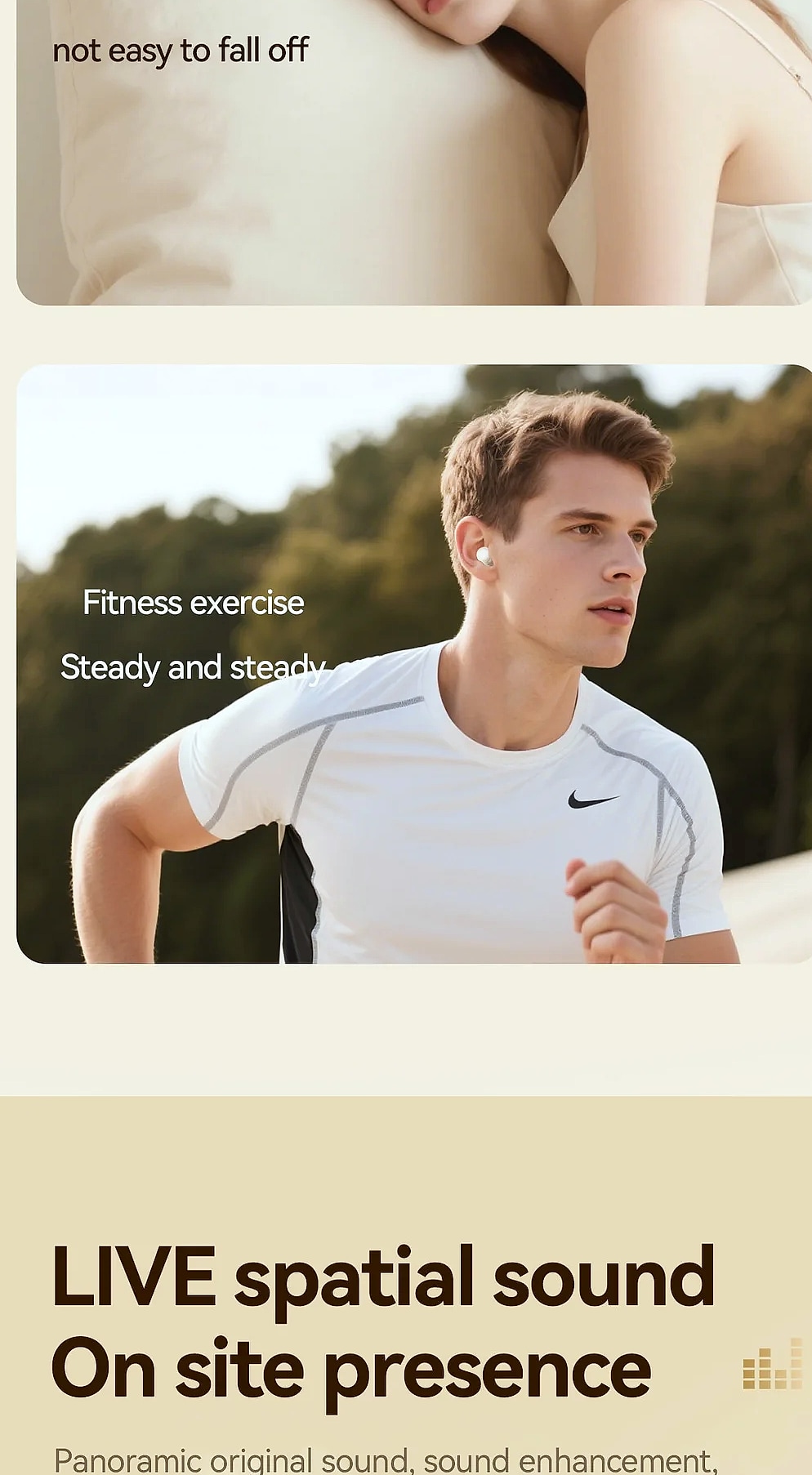 ESTG M126 Sleep Earbuds Bluetooth Headset Comfortable Wear — build progress