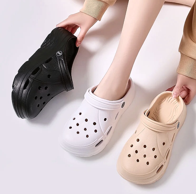 Women's Platform Sandals Thick Sole Eva Clogs Garden Shoes — side view