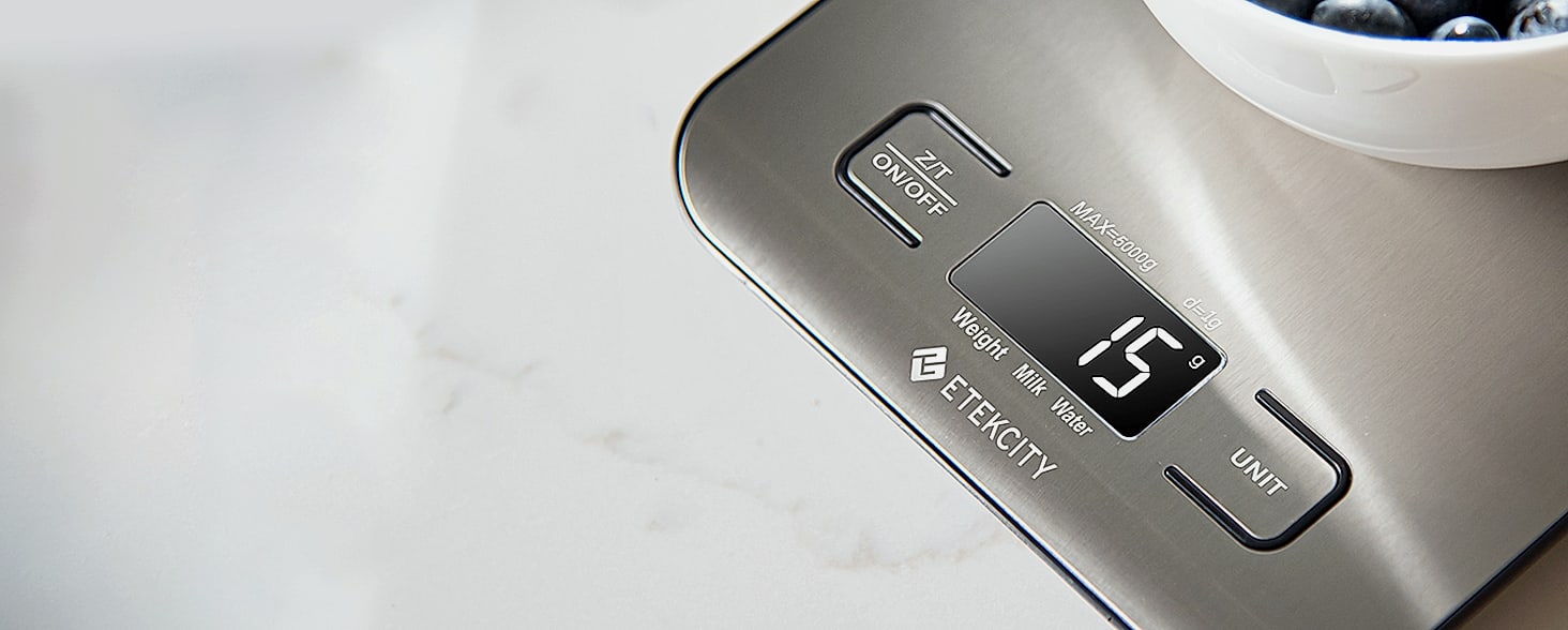 Etekcity Digital Food Scale, 11lb Capacity for Cooking and — feature highlights