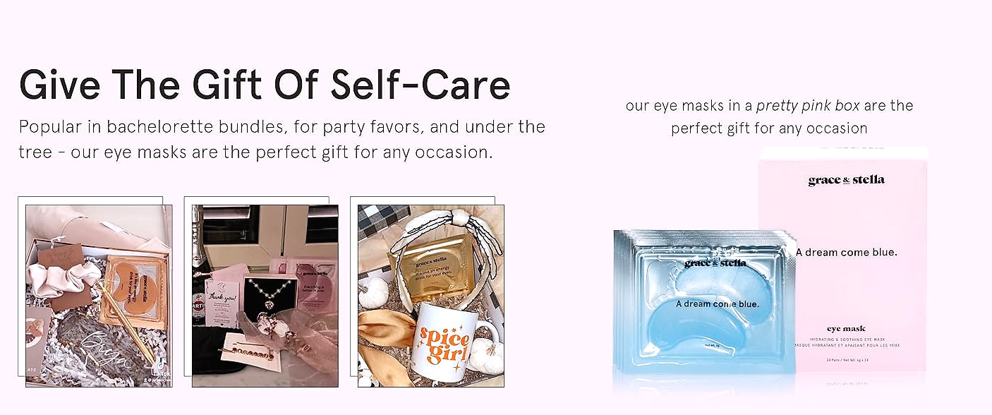 Grace & Stella Gold Under Eye Mask for Dark Circles, 24 — build progress