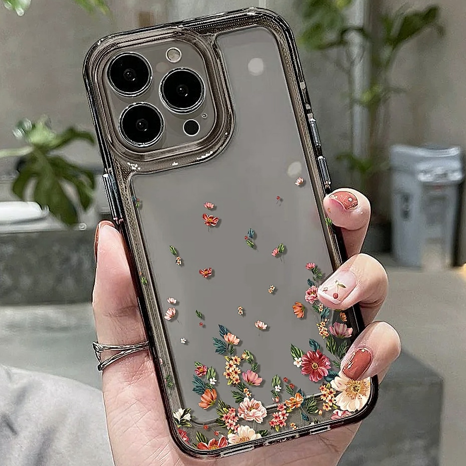TUNEDEE Flower Phone Case iPhone 11 12 13 14 15 16 — package contents