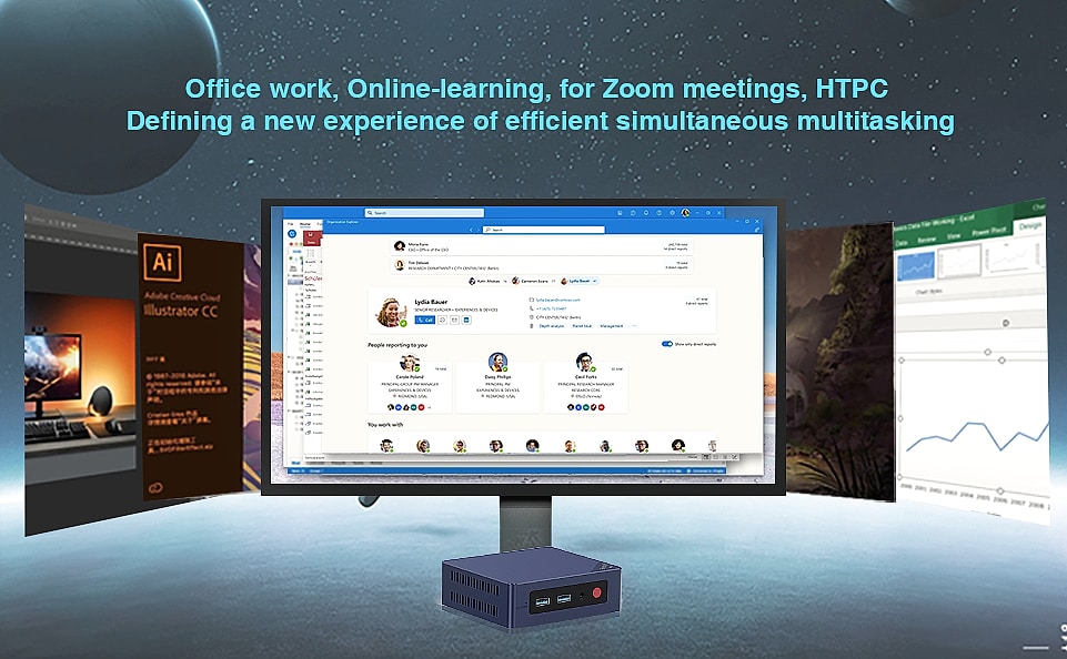 Beelink Mini S12 Intel N95 Mini PC, 12GB RAM 256GB SSD — feature highlights