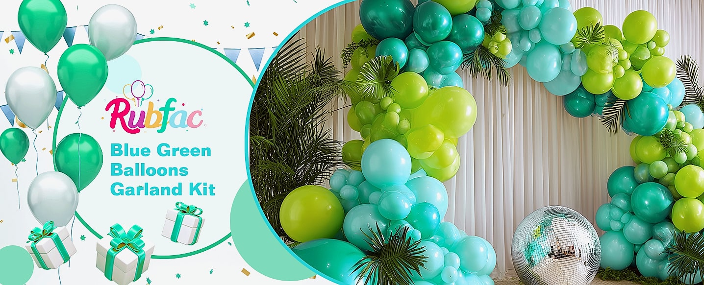 Rubfac White Latex Balloons 129pc Garland Arch Kit — build progress