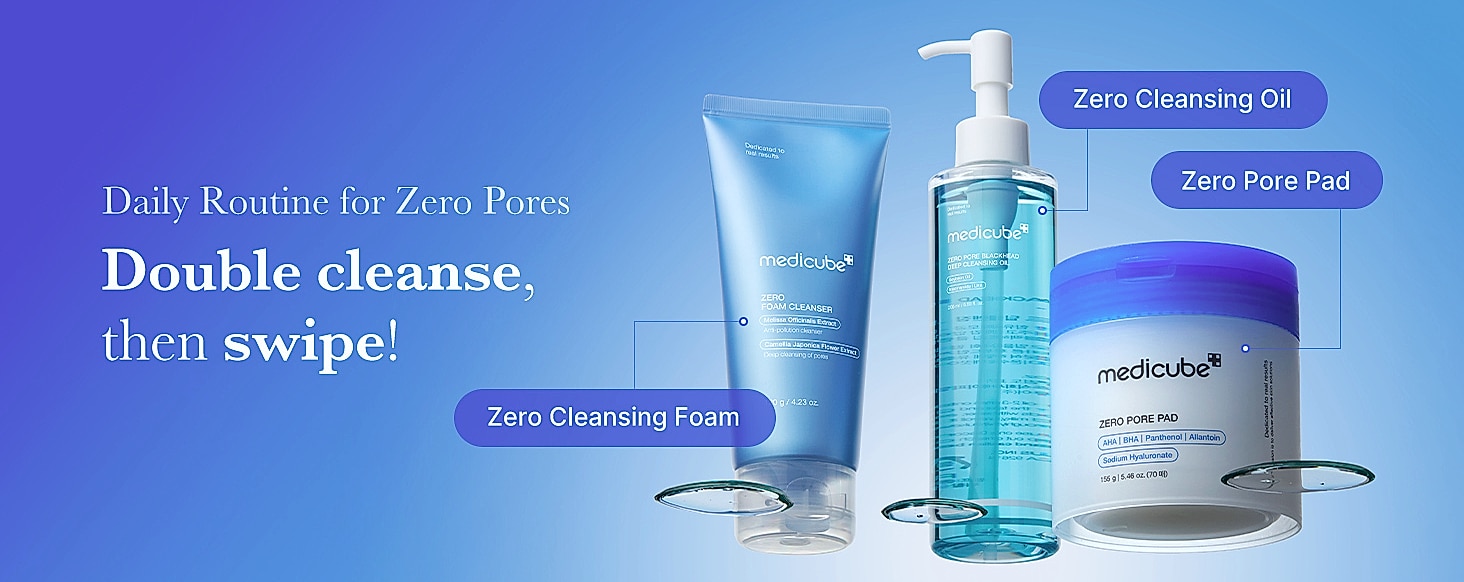 Medicube Zero Pore Pad 2.0 Exfoliating Toner Pads, 70 Count — assembled view