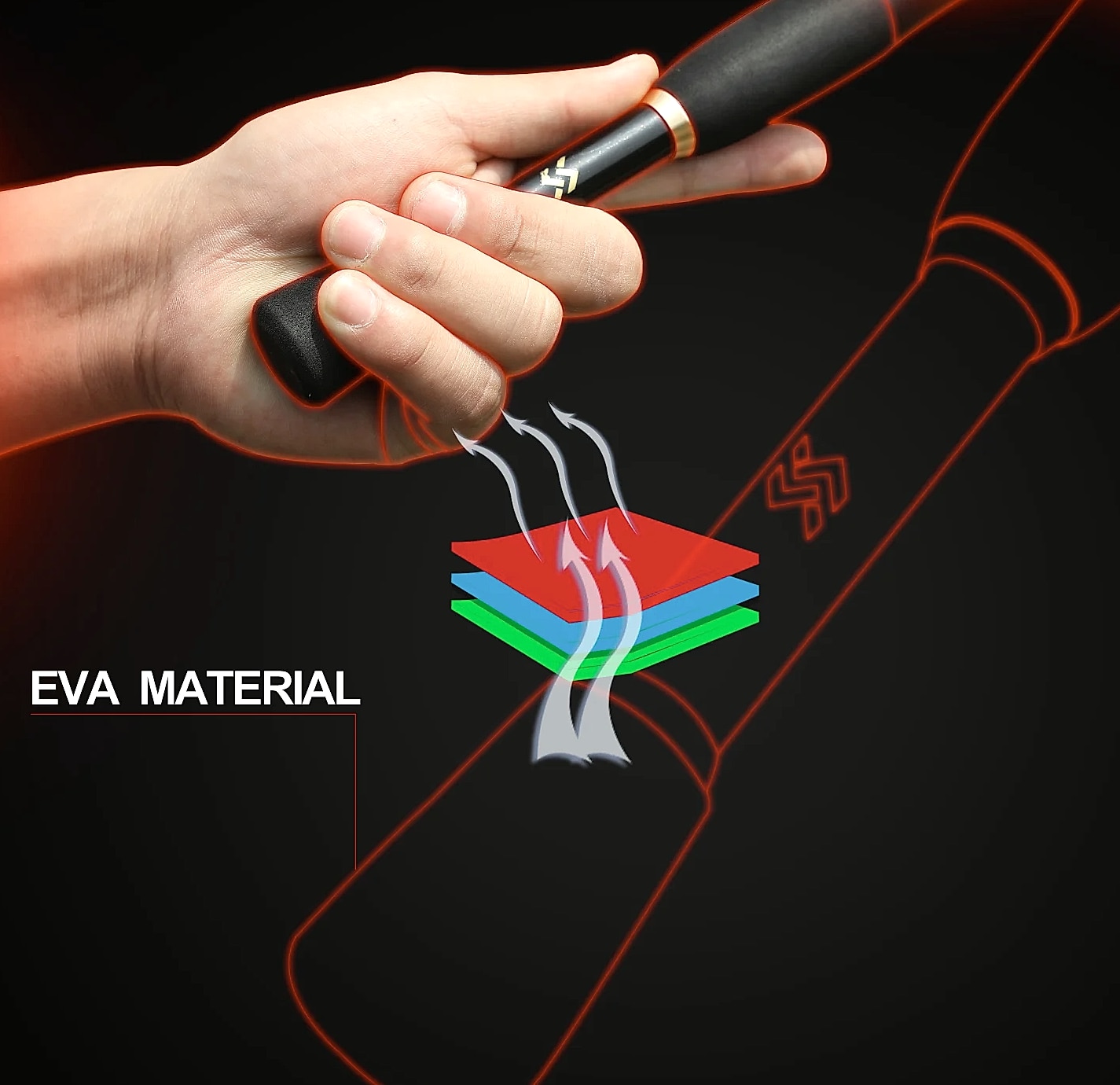 Sougayilang Telescopic Spinning Fishing Rod Carbon Fiber — build progress