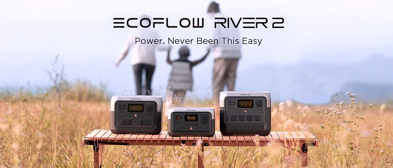 EcoFlow River 2 Portable Power Station 243Wh Solar Generator — package contents