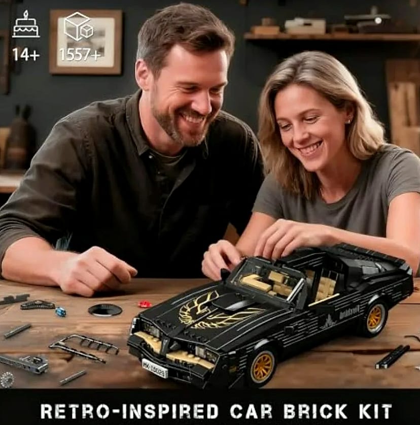 Mould King Classic Supercar MOC Building Blocks Kit — side view