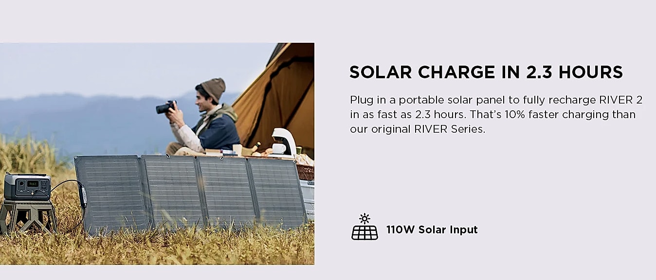 EcoFlow River 2 Portable Power Station 243Wh Solar Generator — build progress