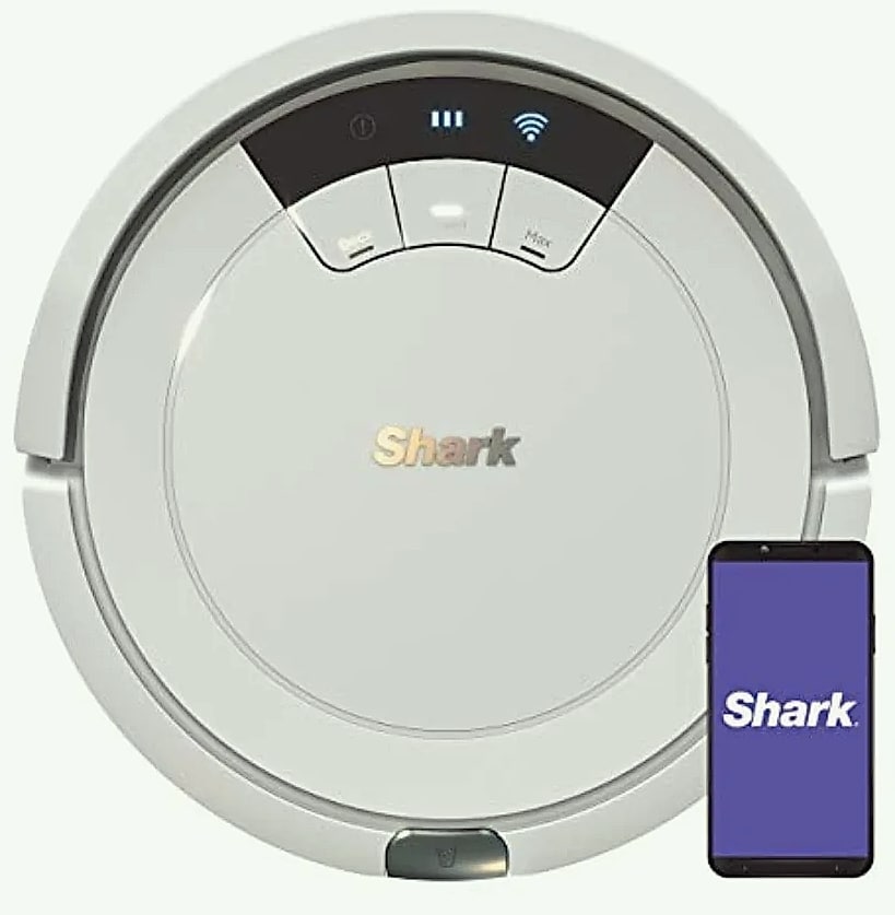 SHXI AV752 Robot Vacuum with Wi-Fi and Alexa — package contents