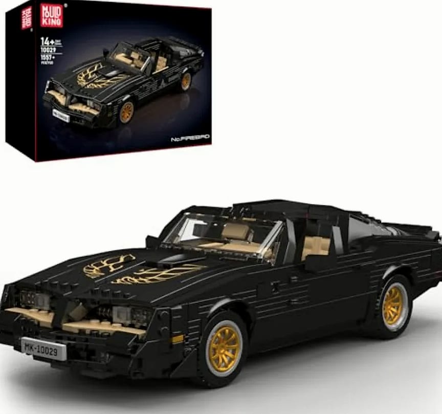 Mould King Classic Supercar MOC Building Blocks Kit — package contents