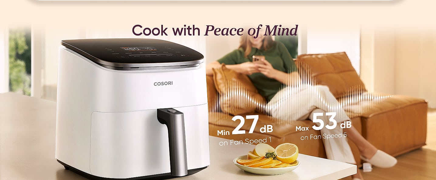 Cosori 9-in-1 Air Fryer 6 Qt, PFAS-Free Ceramic Cooking — build progress