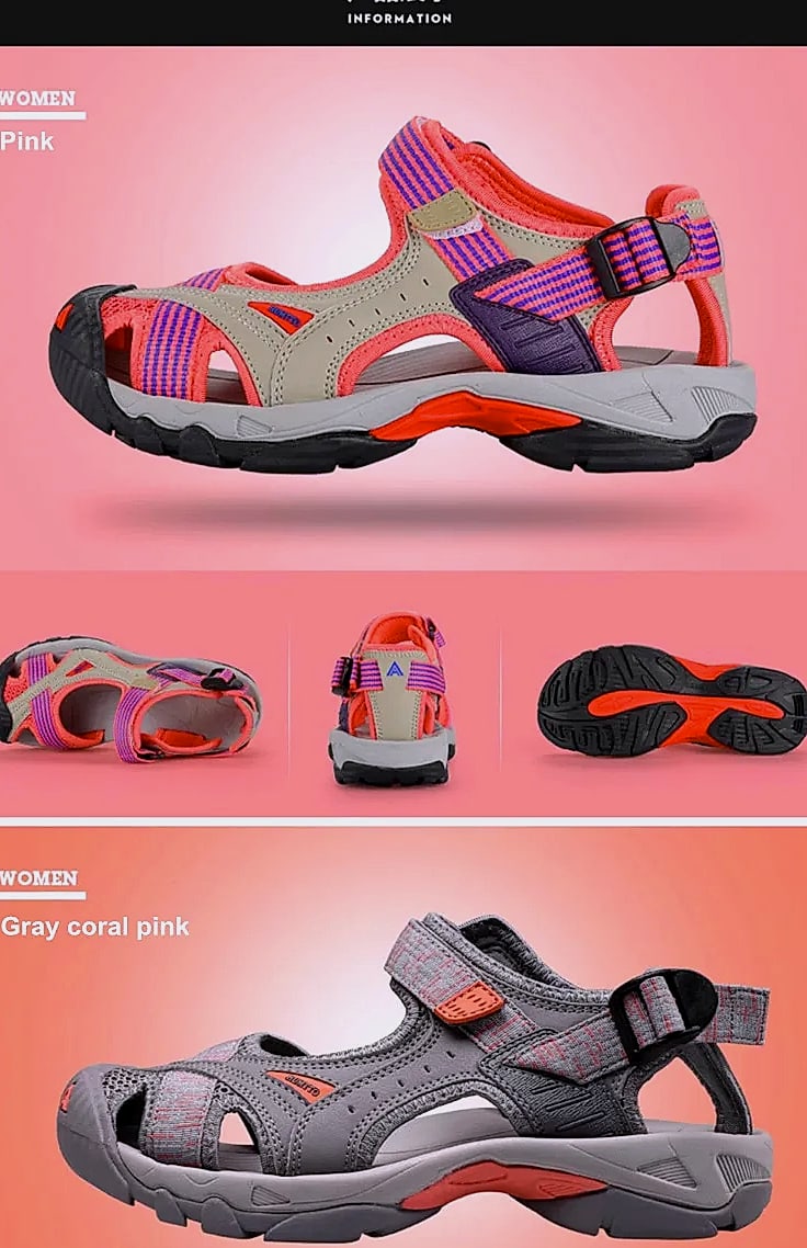 HUMTTO HT-9602 Women's Hiking Sandals Breathable Water — side view