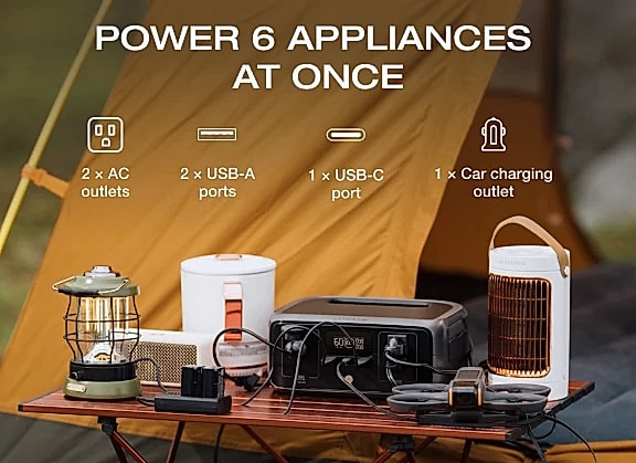 EcoFlow River 3 230Wh Portable Power Station with AC output — build progress