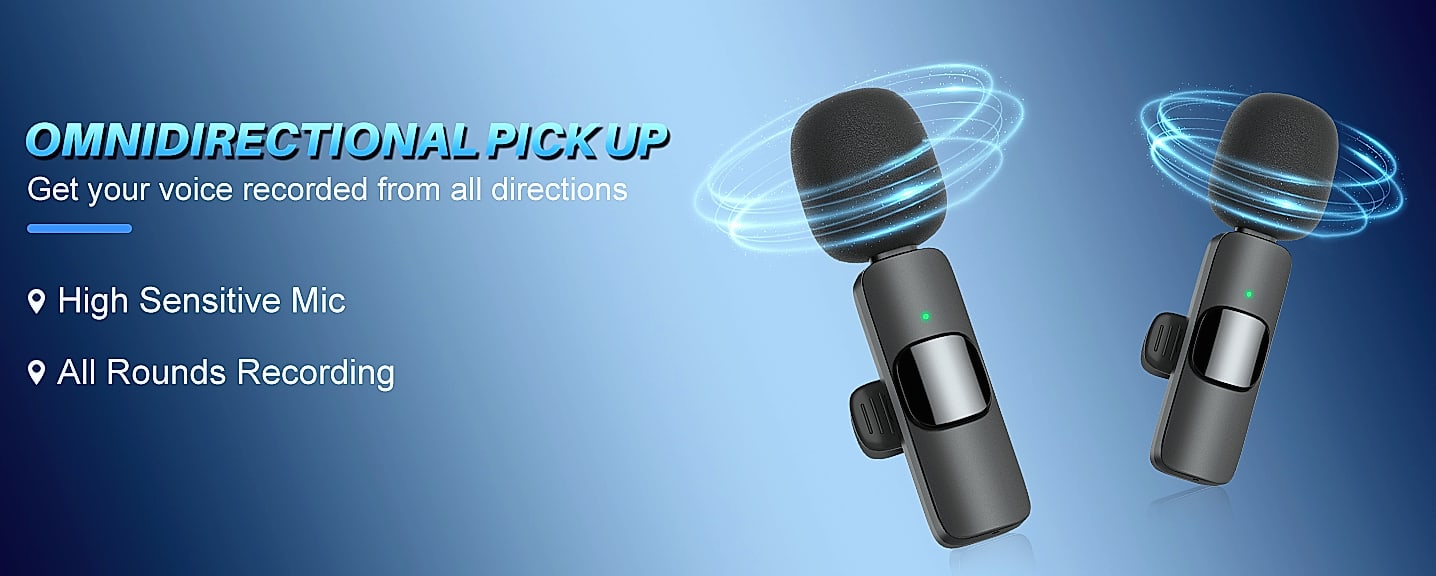 MAYBESTA Wireless Lavalier Microphone 2 Pack for iPhone — build progress
