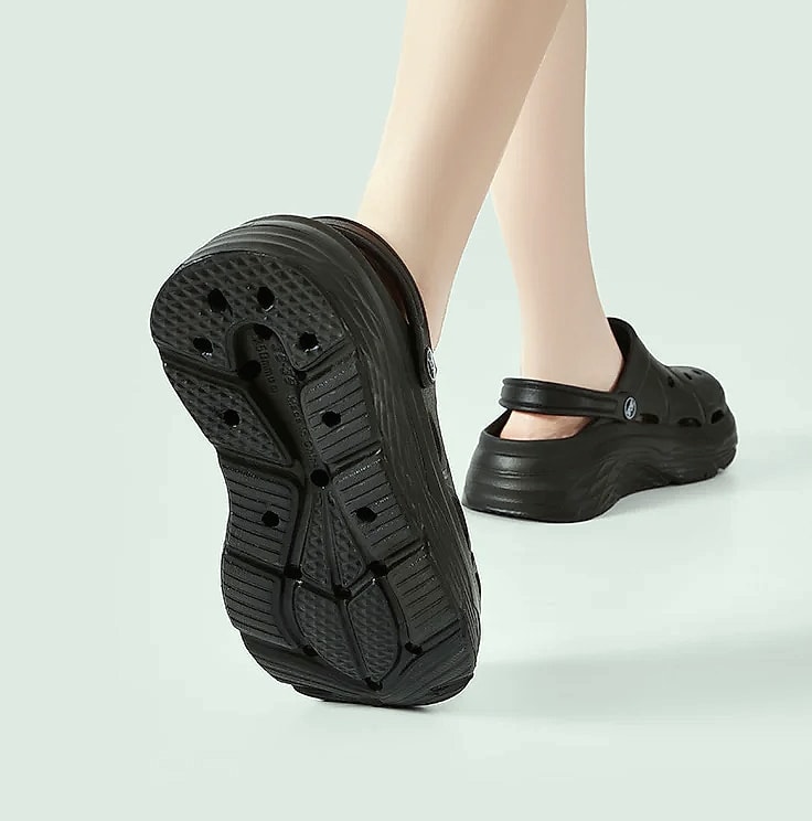 Women's Platform Sandals Thick Sole Eva Clogs Garden Shoes — interior detail