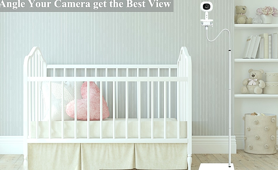 EYSAFT Baby Monitor Floor Stand Holder Mount for Nanit Pro — package contents