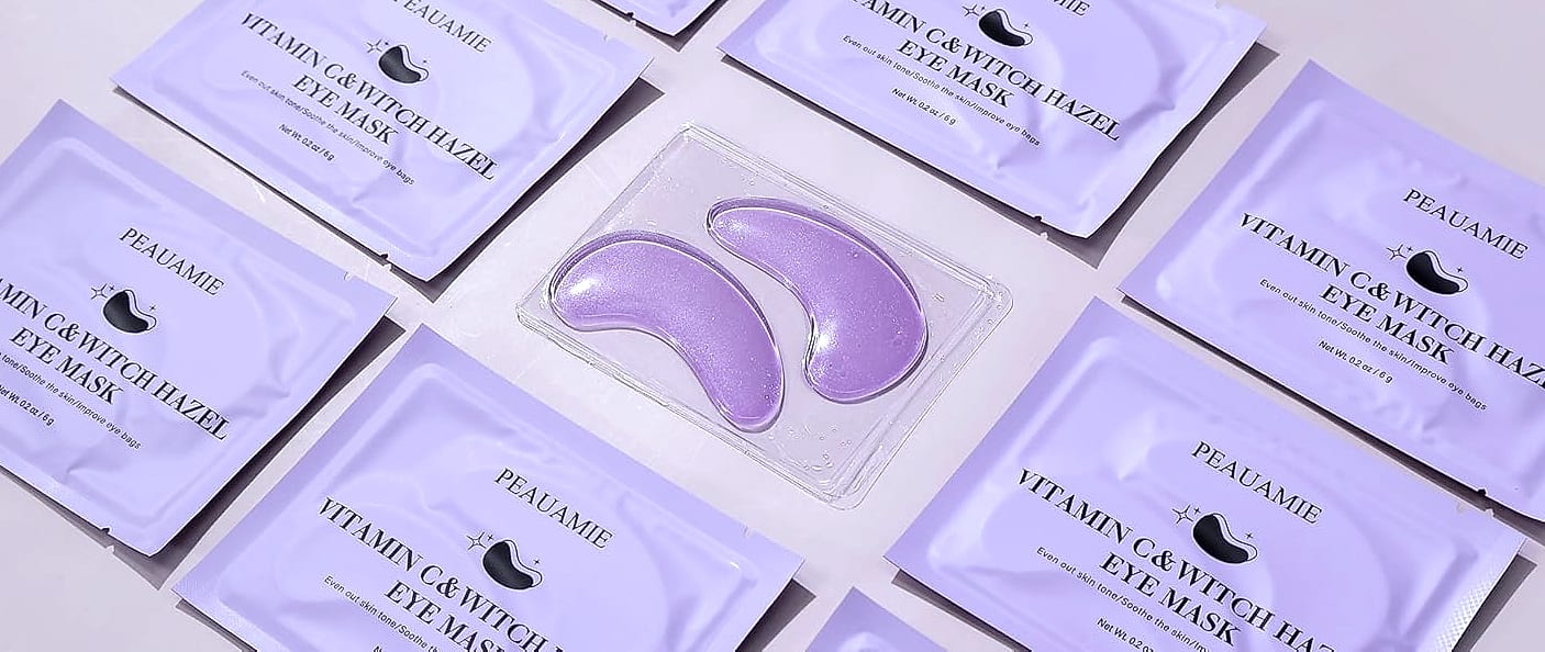 PEAUAMIE Under Eye Patches Gold Hyaluronic Acid 30 Pairs — feature highlights