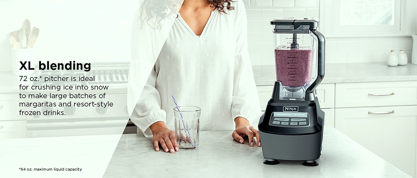 Ninja BL660 Professional Blender 1100W Ice Crusher — interior detail