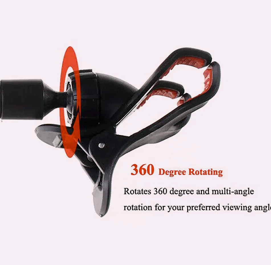 360 Degree Car Windshield Mount Phone Holder Suction Cup — interior detail