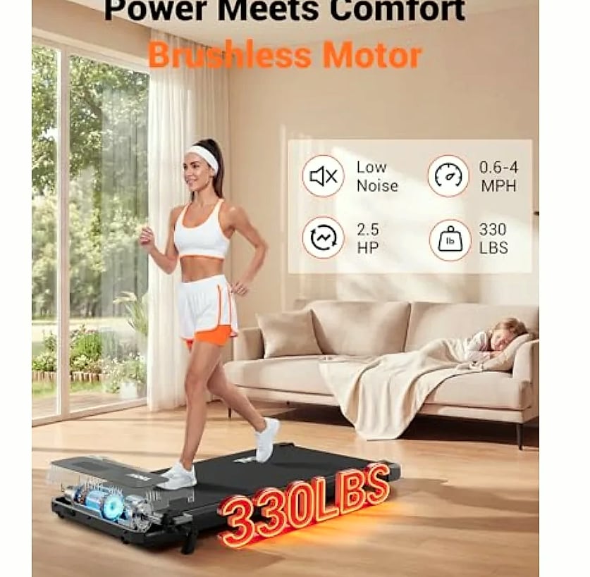 WalkingPad Under Desk Treadmill with Incline for Home Office — feature highlights