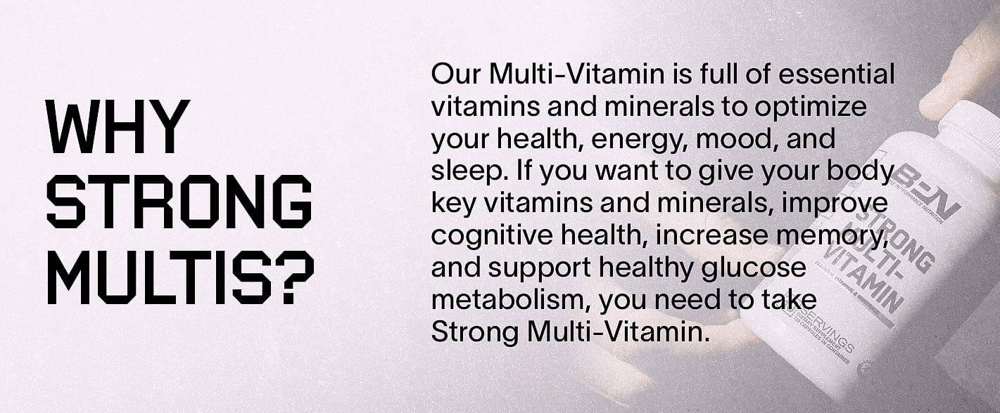 Bare Performance Nutrition Strong Multi-Vitamin with — scale reference