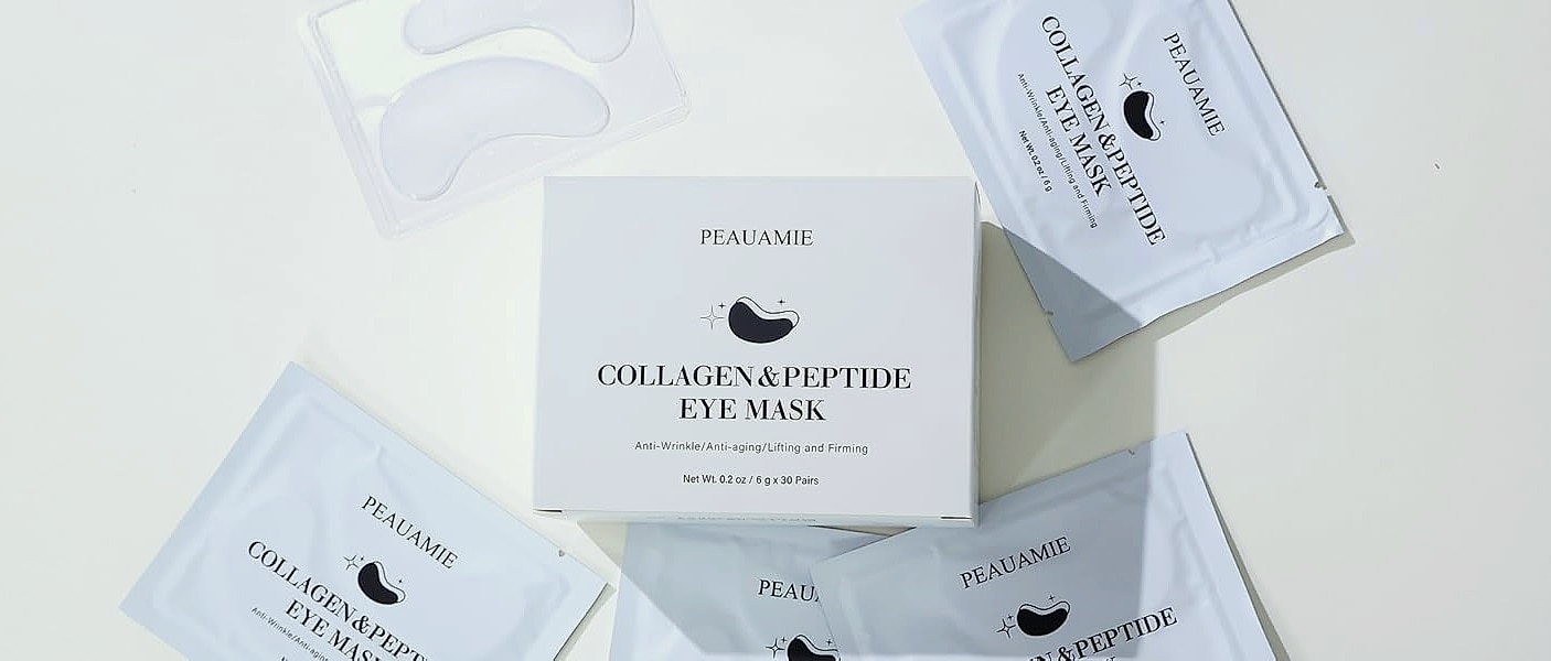 PEAUAMIE Under Eye Patches Gold Hyaluronic Acid 30 Pairs — interior detail