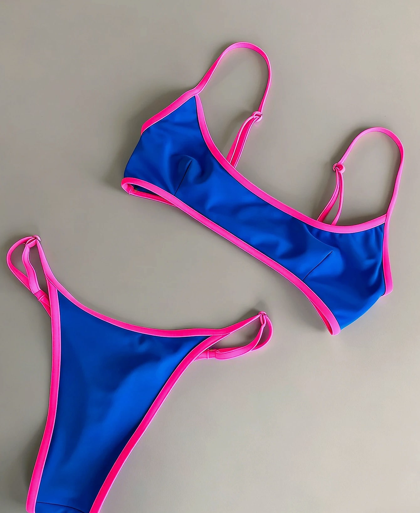 WAVECHO Women's Bikini Set with Chain Detail Swimwear — size comparison