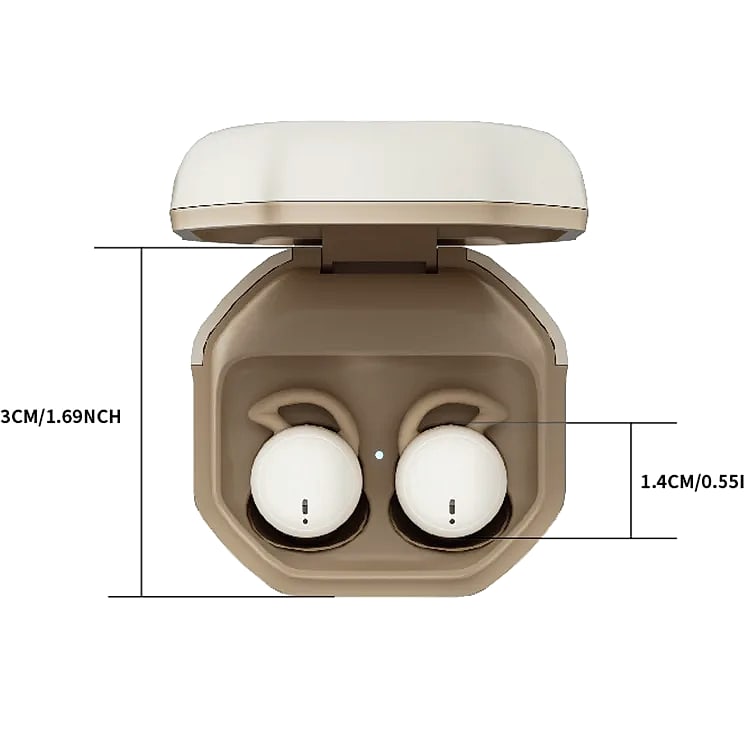 AyeBeau Mini Wireless Bluetooth Earbuds TWS Headset — package contents