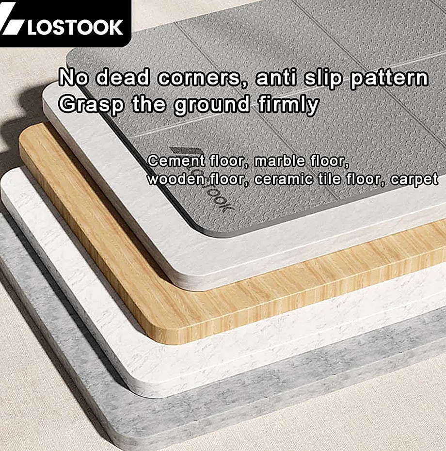 Lostook 4mm TPE Foldable Yoga Mat for Home Workouts — scale reference