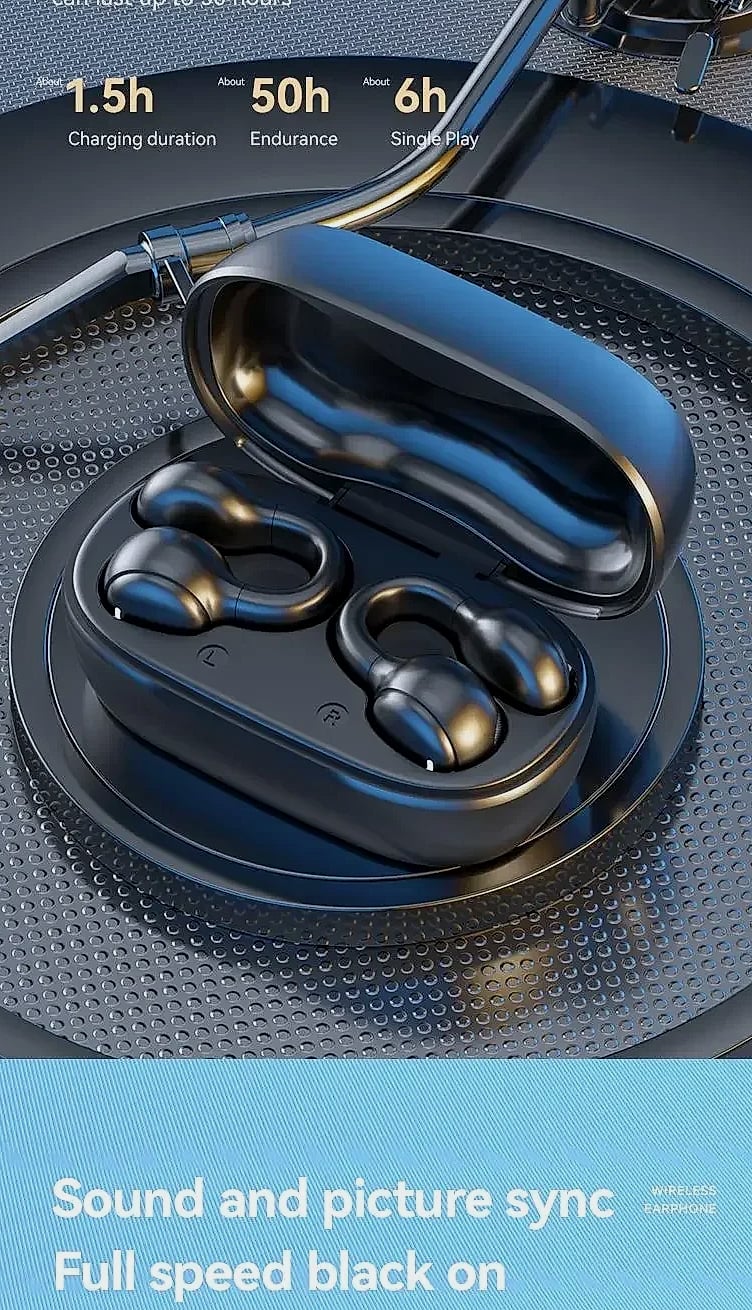 KaiAqua X51 Wireless Earbuds Bone Conduction Bluetooth — interior detail